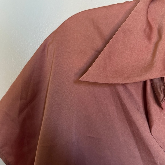 Rachel Roy Silk Coral Blouse - Picture 3 of 5